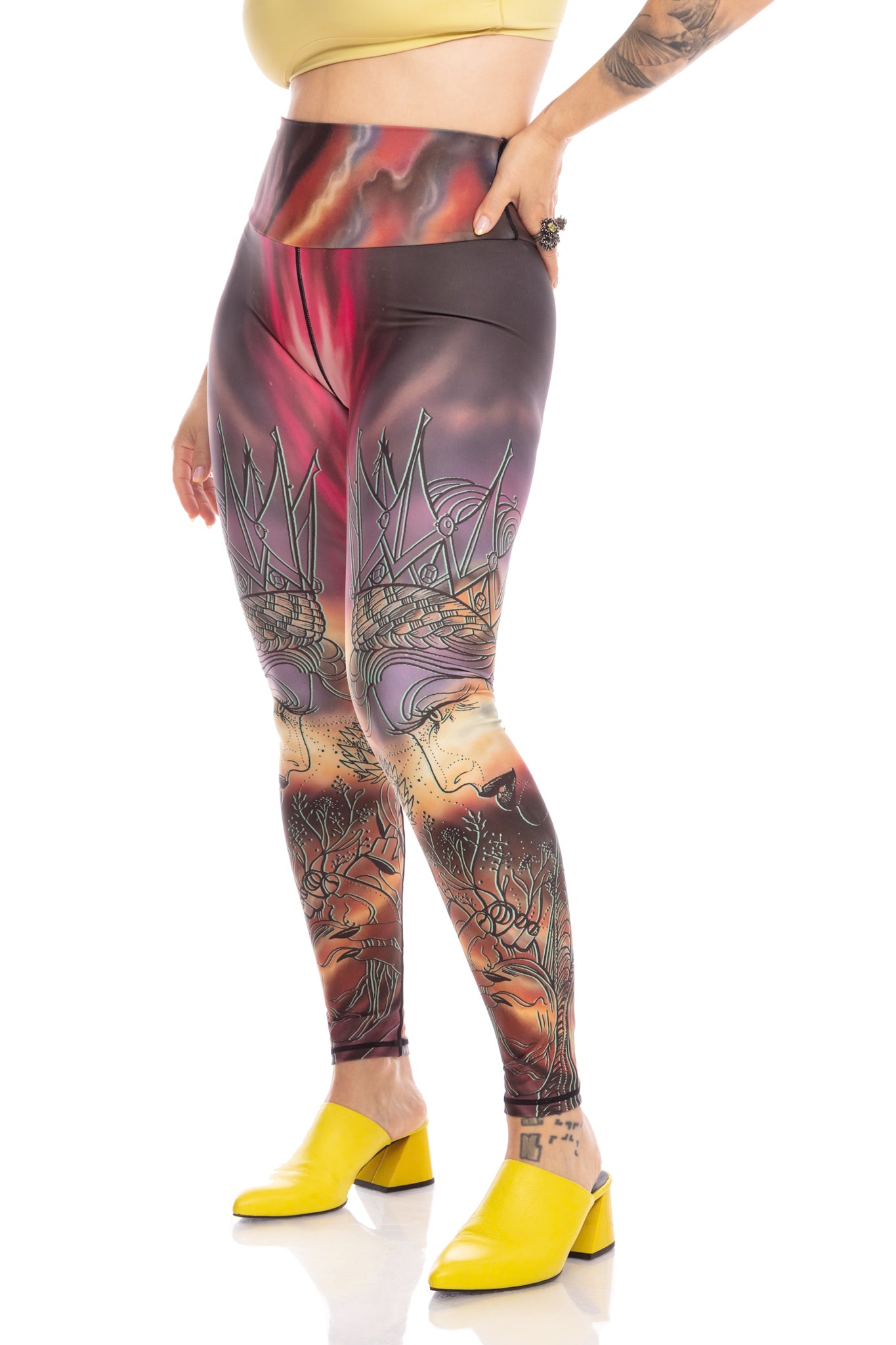 Queen of Self Leggings